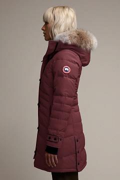 Chamarras Canada Goose Mujer Mexico - Lorette Abrigos Rojos Oscuro LJ1746059